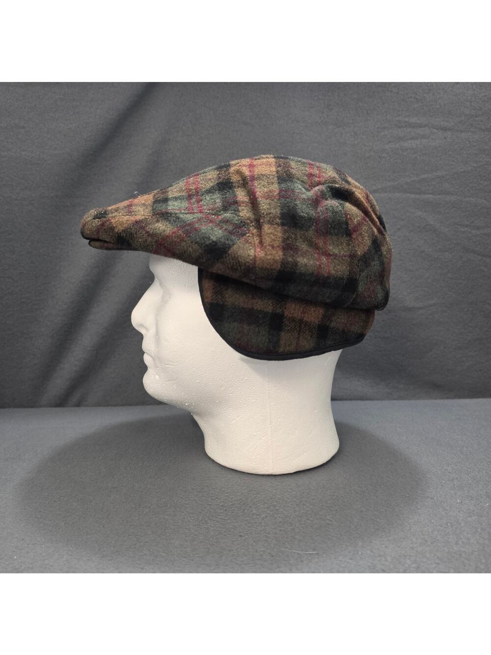 Weatherproof Plaid Ear Flap Ivy Newsboy Cap Mens Winter Hunting Trapper Hat
